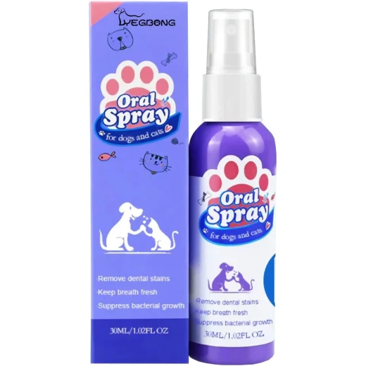 Petry Oral Spray, Teeth Cleaning Spray for Dogs & Cats, Pets Dental Care Bad Breath Treatment, Dog Oral Spray, Teeth Cleaning Spray, Dog and Cat Natural Breath Freshener 30 Ml Petry Oral Spray, Teeth Cleaning Spray for Dogs & Cats, Pets Dental Care Bad Breath Treatment, Dog Oral Spray, Teeth Cleaning Spray, Dog and Cat Natural Breath Freshener 30 Ml