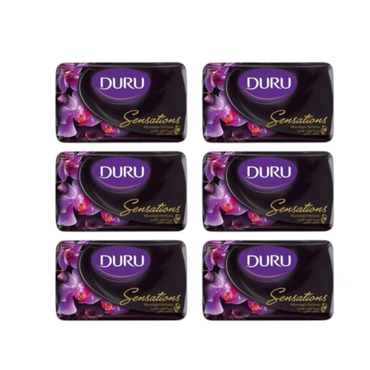 صابون عطر سينسيشنز مونلايت 120 غرام × عبوة من 6 قطع من دورو صابون عطر سينسيشنز مونلايت 120 غرام × عبوة من 6 قطع من دورو