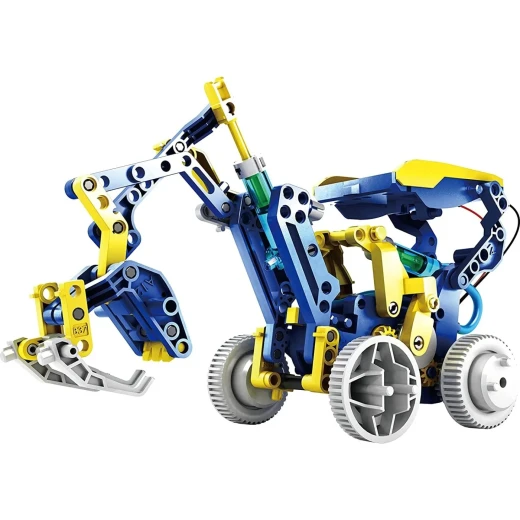 The Source - Construct & Create 12 In 1 Solar Hydraulic Construction Kit - DIY STEM Project Kit Set- Age 8+  - The Source - Image 6