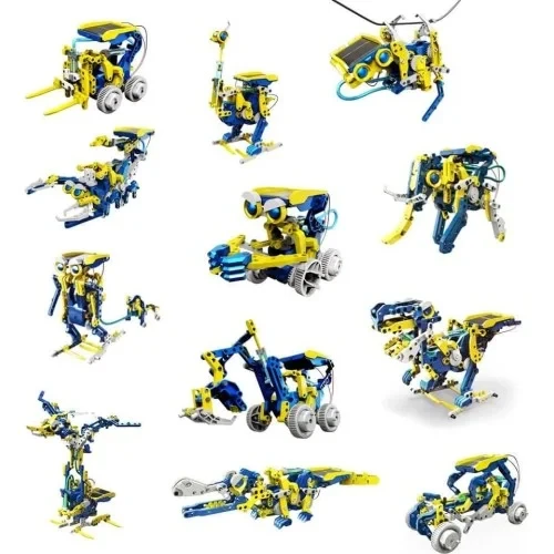 The Source - Construct & Create 12 In 1 Solar Hydraulic Construction Kit - DIY STEM Project Kit Set- Age 8+  - The Source - Image 9