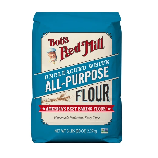 Bob's Red Mill Unbleached White All-Purpose Flour 2.27kg Premium Quality for Baking, Artisan Breads, Pastries & More Bob's Red Mill Unbleached White All-Purpose Flour 2.27kg Premium Quality for Baking, Artisan Breads, Pastries & More