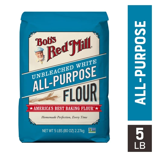 Bob's Red Mill Unbleached White All-Purpose Flour 2.27kg Premium Quality for Baking, Artisan Breads, Pastries & More - Bob's Red Mill - Image 2