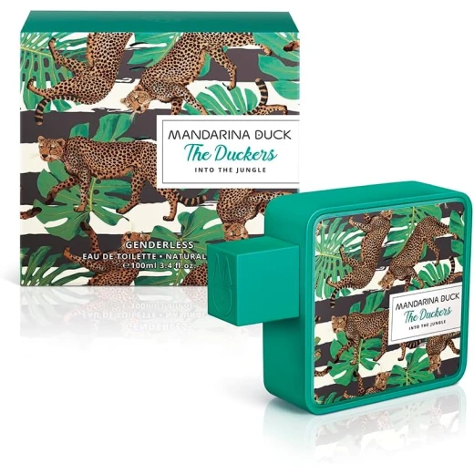 Mandarina Duck The Duckers Into The Jungle Unisex EDT Spray 100ml Fresh Citrus Floral Fragrance Mandarina Duck The Duckers Into The Jungle Unisex EDT Spray 100ml Fresh Citrus Floral Fragrance