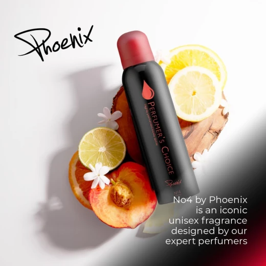 Milton Lloyd Phoenix No4 Body Spray for Men & Women 150ml Long Lasting Fresh Fragrance - Milton Lloyd - Image 5