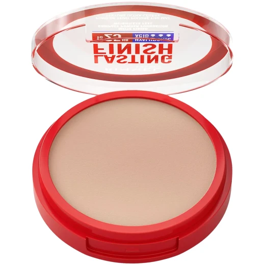 Rimmel London Lasting Finish 25H Powder Foundation 002 Pearl Full Coverage Matte Finish Makeup with SPF 20 - Rimmel London - Image 2