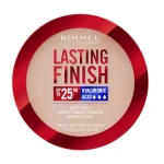 Rimmel London Lasting Finish 25H Powder Foundation 002 Pearl Full Coverage Matte Finish Makeup with SPF 20 - Rimmel London