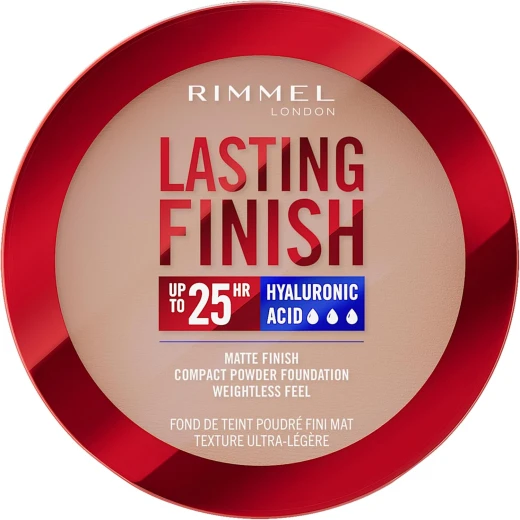 Rimmel Lasting Finish 25 HR Matte Foundation Rose Vanilla SPF 20 Waterproof Flawless Coverage Compact Powder Makeup Rimmel Lasting Finish 25 HR Matte Foundation Rose Vanilla SPF 20 Waterproof Flawless Coverage Compact Powder Makeup