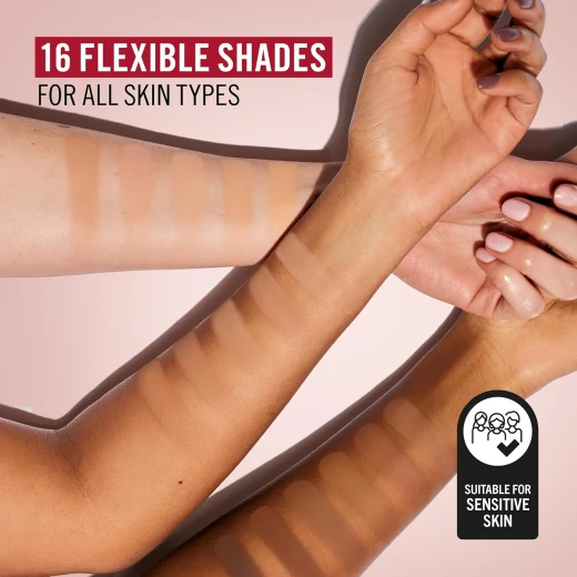Rimmel Lasting Finish 25 HR Matte Foundation Rose Vanilla SPF 20 Waterproof Flawless Coverage Compact Powder Makeup - Rimmel London - Image 2