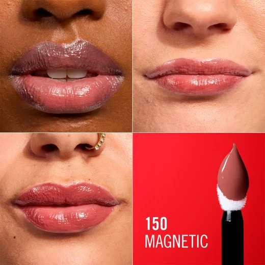 Rimmel Thrill Seeker Lip Latex 450 Majesty Glossy Liquid Lipstick Ultra Smooth All Day Wear - Rimmel London - Image 3