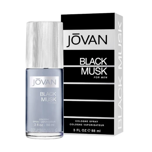 عطر بلاك موسك للرجال بخاخ كولونيا 3.0 أونص 88 مل عطر خشبي زهري موسكي مع نفحات الأوراق البنفسجية، المندرين، العنبر واللافندر عطر قوي وجذاب للرجال من جوفان عطر بلاك موسك للرجال بخاخ كولونيا 3.0 أونص 88 مل عطر خشبي زهري موسكي مع نفحات الأوراق البنفسجية، المندرين، العنبر واللافندر عطر قوي وجذاب للرجال من جوفان