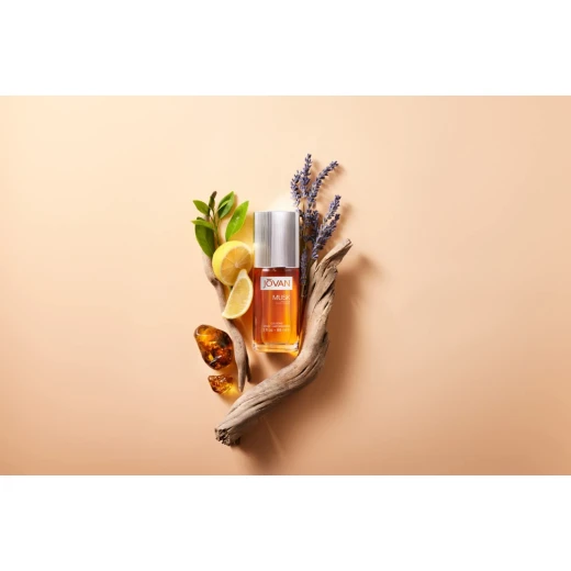 عطر مسك للرجال أو دو كولونيا بخاخ 88 مل، روائح القرنفل واللافندر والعنبر، عطر رجالي، يدوم طويلاً، عطر يومي، حجم مناسب للسفر من جوفان - جوفان - Image 2