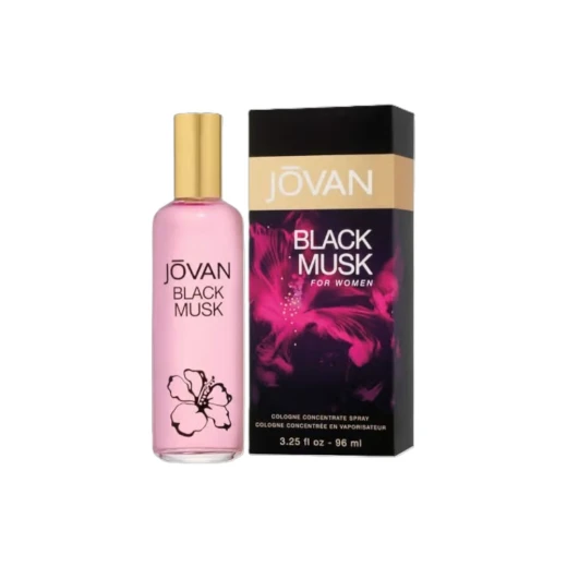 عطر بلاك مسك كولونيا مركز للنساء بخاخ 3.0 أونصة عطر زهري خشبي موسكي مع نفحات الرمان، الياسمين، الباتشولي وكريمة البُروليه عطر أنيق يدوم طويلاً من جوفان عطر بلاك مسك كولونيا مركز للنساء بخاخ 3.0 أونصة عطر زهري خشبي موسكي مع نفحات الرمان، الياسمين، الباتشولي وكريمة البُروليه عطر أنيق يدوم طويلاً من جوفان