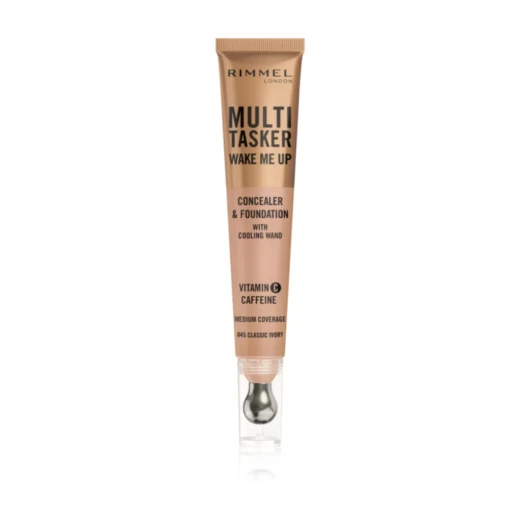 Rimmel London Wake Me Up Concealer & Foundation Makeup: Brightens, Corrects & Revives Skin with Caffeine & Vitamin C Rimmel London Wake Me Up Concealer & Foundation Makeup: Brightens, Corrects & Revives Skin with Caffeine & Vitamin C