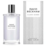 David Beckham Classic Homme Eau de Toilette for Men 100ml Sophisticated Woody Aromatic Fragrance with Grapefruit, Leather & Cashmere Wood - David Beckham