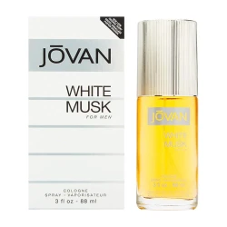 جوفان وايت مسك بخاخ كولونيا للرجال 3.0 أونصة عطر ذكوري كلاسيكي منذ عام 1992