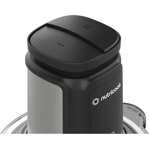 Nutricook 2+2 L XXXL Glass & Stainless Steel Chopper and Mincer,500W -Pulse & 2 speeds, 2-Removable 4 SS -Blade for Chopping, Ice Crushing, Meat Mincing, Grinding, Pureeing & more - BLk, 1 Yr Warranty,NC-CH2000 - Nutricook - Image 5