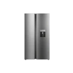 ثلاجة TCL جانبية (Side-by-Side) موديل P790SBSGL، سعة 790 لتر، تقنية No Frost، موزع مياه، تقنية Twin Eco Inverter، تبريد وتجميد سريع، شاشة LED، لون فضي – ضمان لمدة سنتين - تي سي ال