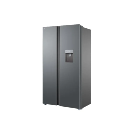 ثلاجة TCL جانبية (Side-by-Side) موديل P790SBSGL، سعة 790 لتر، تقنية No Frost، موزع مياه، تقنية Twin Eco Inverter، تبريد وتجميد سريع، شاشة LED، لون فضي – ضمان لمدة سنتين - تي سي ال - Image 4