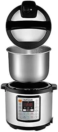 Nutricook Smart Pot Eko 1000 Watts - 9 in 1 Instant Programmable Electric Pressure Cooker, 6 Liters, NC-SPEK6 1Years Warranty - Nutricook - Image 8