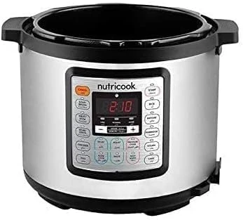 Nutricook Smart Pot Eko 1000 Watts - 9 in 1 Instant Programmable Electric Pressure Cooker, 6 Liters, NC-SPEK6 1Years Warranty - Nutricook - Image 9