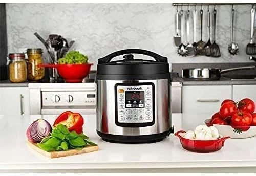 Nutricook Smart Pot Eko 1000 Watts - 9 in 1 Instant Programmable Electric Pressure Cooker, 6 Liters, NC-SPEK6 1Years Warranty - Nutricook - Image 10