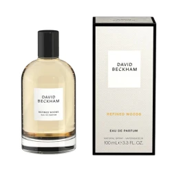 عطر ريفايند وودز أو دو بارفان 100 مل للجنسين، نفحات خشبية وعنبرية، ثبات عالي وأناقة تدوم من ديفيد بيكهام
