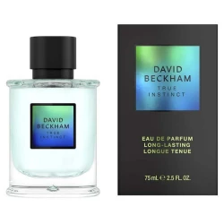 عطر ديفيد بيكهام ترو إنستنكت للرجال 2.53 أونصة عطر خشبي عنبري