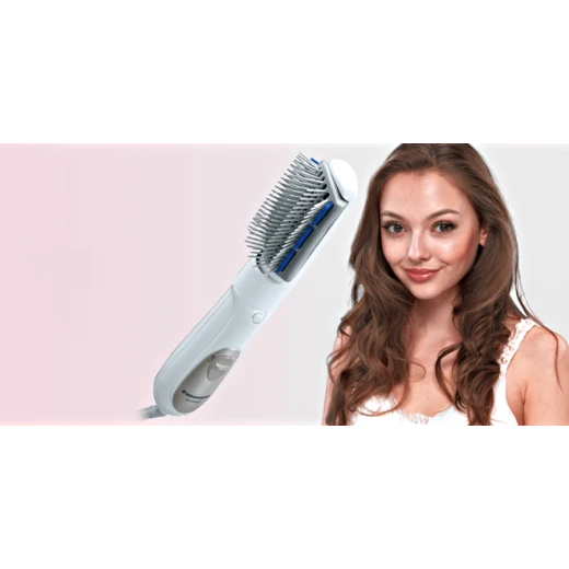 مصفف شعر باناسونيك EH-KA81-W615 مع فرشاة وعاء 7 قطع، لون أبيض (موديل EH-KA81-W615)، صناعة تايلاند، ضمان لمدة 12 شهرًا - باناسونيك - Image 2