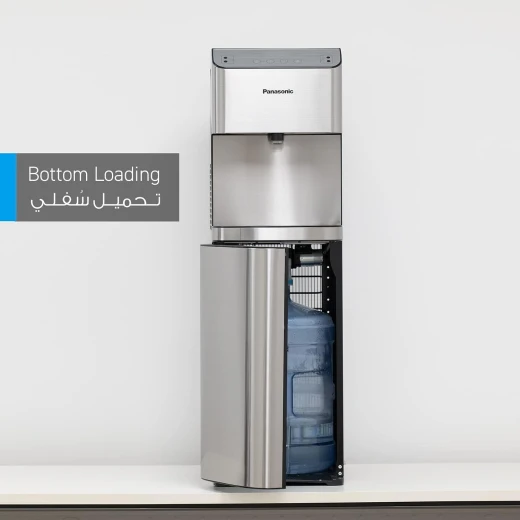 Panasonic Bottom Loading Water Dispenser, Sdm-Wd3531Bg, Touchless, Digital Touch Control Panel, Uv Sterilization, Info Display, Black & Stainless Steel Finish, Night Light 1year warranty - Panasonic - Image 6