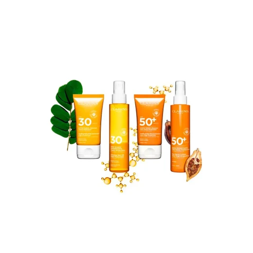 Clarins Solaire Cream Toucher Sec SPF30 Matte Finish Moisturizing Sunscreen for Face - Clarins - Image 4