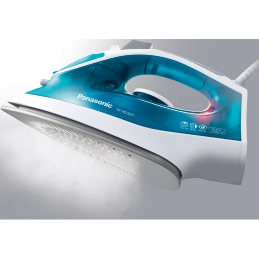 Panasonic 1550W Steam Iron, Model NI-M250TGTV, Titanium Soleplate, Fast and Easy to Use, Green, 1 Year Warranty - Panasonic - Image 4