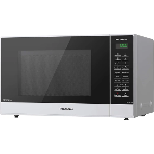 Panasonic 32L Built-in Microwave Oven in White with Inverter Technology & Quick Cook. Kitchen appliance for efficient cooking and heating. Modern design with advanced features. - Panasonic - Image 11