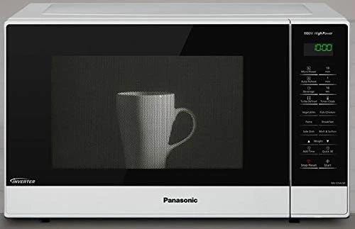 Panasonic 32L Built-in Microwave Oven in White with Inverter Technology & Quick Cook. Kitchen appliance for efficient cooking and heating. Modern design with advanced features. - Panasonic - Image 5