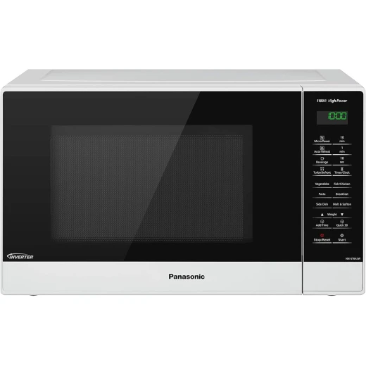 Panasonic 32L Built-in Microwave Oven in White with Inverter Technology & Quick Cook. Kitchen appliance for efficient cooking and heating. Modern design with advanced features. Panasonic 32L Built-in Microwave Oven in White with Inverter Technology & Quick Cook. Kitchen appliance for efficient cooking and heating. Modern design with advanced features.