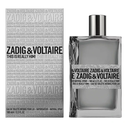 Zadig & Voltaire This Is Really Him! Eau de Toilette 100ml Fresh Woody Fragrance for Men Zadig & Voltaire This Is Really Him! Eau de Toilette 100ml Fresh Woody Fragrance for Men