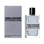 عطر زاديك آند فولتير هذا هو! فيبس أوف فريدوم أو دي تواليت 100 مل عطر رجالي برائحة منعشة - Zadig & voltaire