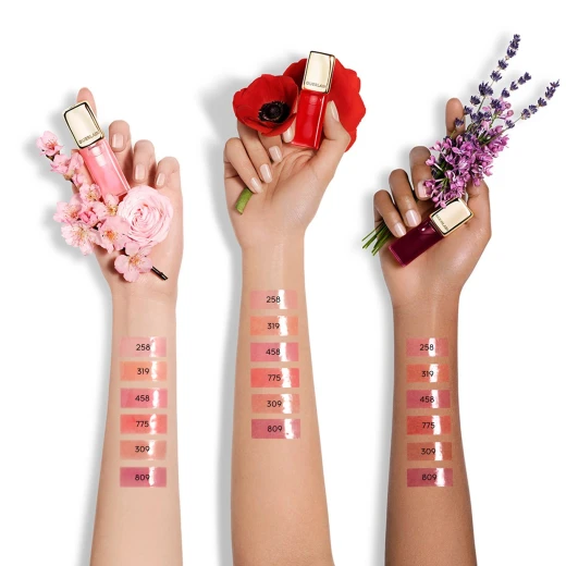 Guerlain KissKiss Bee Glow Oil Colour Reviving Lip Plumping Oil 319 Peach Glow 9,5 ml - Guerlain - Image 5