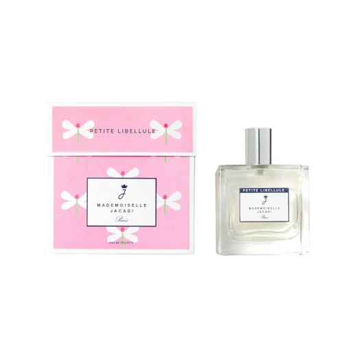 عطر مدموازيل بيتي ليبيلول أو دو تواليت للفتيات برائحة التفاح الأحمر، الشمام والياسمين عطر زهري فاكهي فرنسي أنيق، 100 مل من جاكادي
