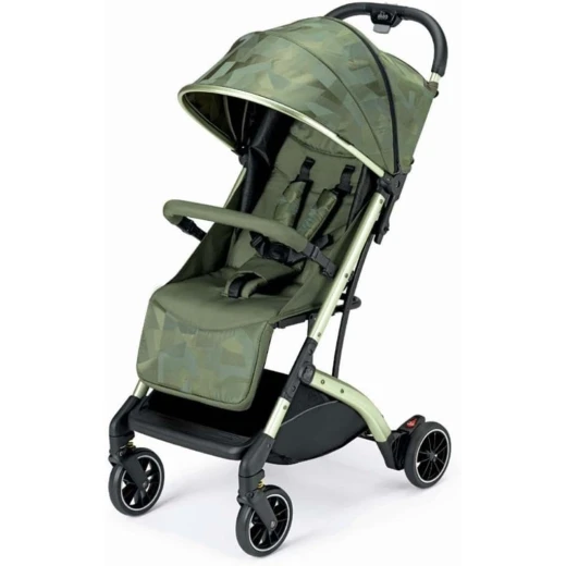 Cam Compass Stroller 194 - Baby Stroller Green, From 0 To 4 Years, Aluminium Frame, 5-Point Safety Harness, Super Compact Folding, Umbrella Stroller, Lightweight And Compact Stroller ART832-194 - Cam - Image 5