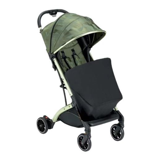 Cam Compass Stroller 194 - Baby Stroller Green, From 0 To 4 Years, Aluminium Frame, 5-Point Safety Harness, Super Compact Folding, Umbrella Stroller, Lightweight And Compact Stroller ART832-194 - Cam - Image 4