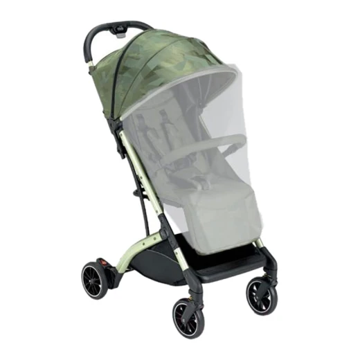 Cam Compass Stroller 194 - Baby Stroller Green, From 0 To 4 Years, Aluminium Frame, 5-Point Safety Harness, Super Compact Folding, Umbrella Stroller, Lightweight And Compact Stroller ART832-194 - Cam - Image 2
