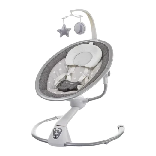 Pupa Wunderkid Rocker Stars Electric Rocking Chair for Babies 360° Swivel Seat, Soothing Motion Dark Gray From Birth to 9 kg Pupa Wunderkid Rocker Stars Electric Rocking Chair for Babies 360° Swivel Seat, Soothing Motion Dark Gray From Birth to 9 kg