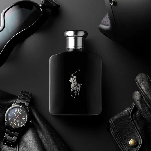 Ralph Lauren Polo Black Eau de Toilette 75ml Men's Cologne Woody & Fresh Fragrance with Patchouli & Sandalwood - Ralph Lauren - Image 2