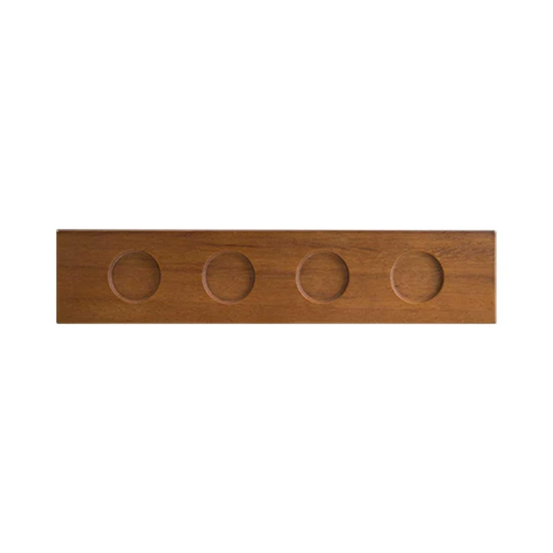 Bonna Mood Wood Mood Rectangular Plate Dia 31x15 cm Elegant & Functional, Perfect for Gourmet Food Serving and Presentations - Bonna