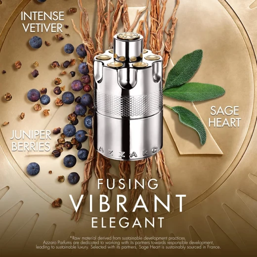 عطر أزارو ونتيد أو دي بارفان 100 مل للرجال: بخاخ عطر يدوم طويلاً وجذاب - أزارو - Image 6