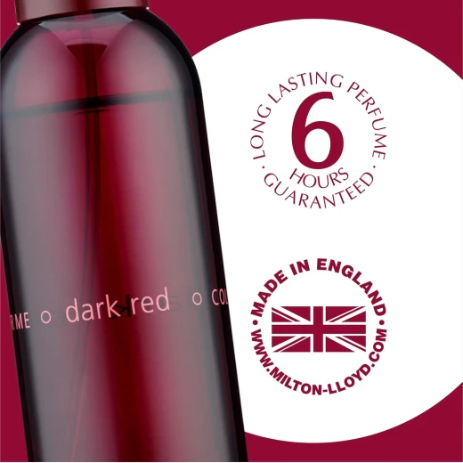 Milton Lloyd Colour Me Dark Red Perfume for Men & Women 100ml Woody Fragrance Long Lasting Scent - Milton Lloyd - Image 3