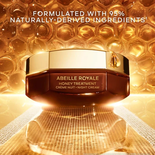 Guerlain Abeille Royale Anti Aging Night Cream 1.7 oz Reduce Wrinkles Plumping Skincare for Rejuvenation - Guerlain - Image 3