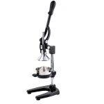 TableCraft Big Squeeze Commercial Juice Press Heavy-Duty Manual Juicer with Long Ergonomic Handle, 3-Pinion Construction, Corrosion-Resistant, 2300 PSI Strength Max Juice, Less Pulp & Seeds 7.25"x11"x15.25" - Table Craft