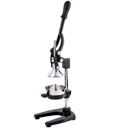 TableCraft Big Squeeze Commercial Juice Press Heavy-Duty Manual Juicer with Long Ergonomic Handle, 3-Pinion Construction, Corrosion-Resistant, 2300 PSI Strength Max Juice, Less Pulp & Seeds 7.25"x11"x15.25" TableCraft Big Squeeze Commercial Juice Press Heavy-Duty Manual Juicer with Long Ergonomic Handle, 3-Pinion Construction, Corrosion-Resistant, 2300 PSI Strength Max Juice, Less Pulp & Seeds 7.25"x11"x15.25"