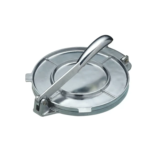 Tortilla Maker, 25cm Cast Aluminium Tortilla Press with Foldable Handle, Heavy Duty Non-Stick Flour Corn Press, Easy Tortilla Pie Maker Press Pan for Homemade Tortillas Tortilla Maker, 25cm Cast Aluminium Tortilla Press with Foldable Handle, Heavy Duty Non-Stick Flour Corn Press, Easy Tortilla Pie Maker Press Pan for Homemade Tortillas